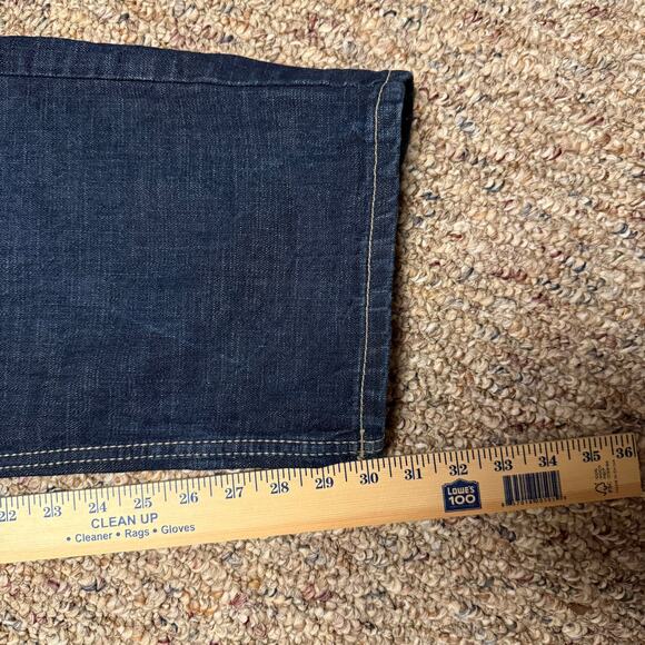 Risk Jeans Co Men's Size 38x32 Baggy Wide Leg Jeans Hip Hop 90s Y2k - Picture 7 of 7
